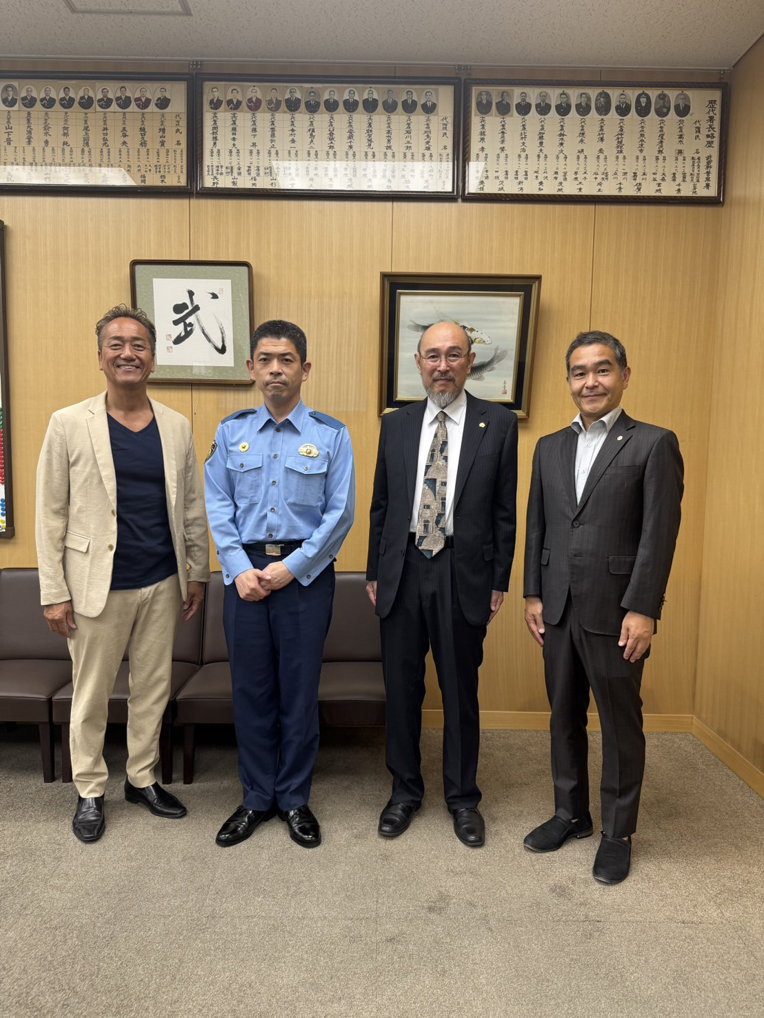 表敬訪問_第一回理事会