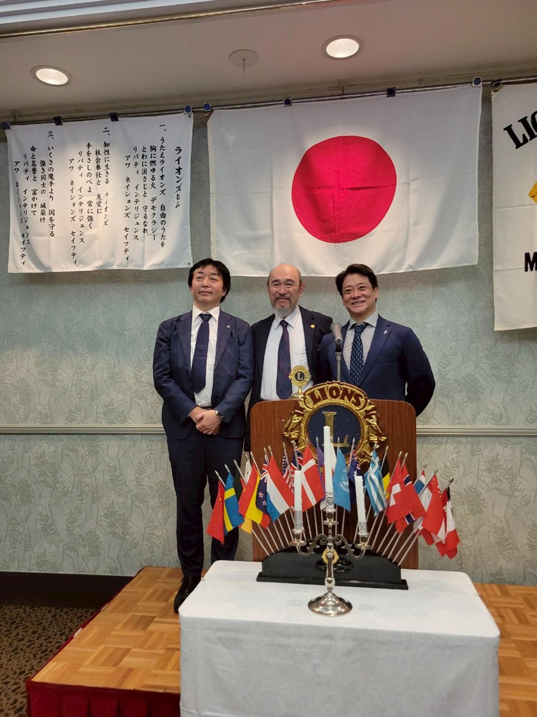 7月第二例会（入会式）