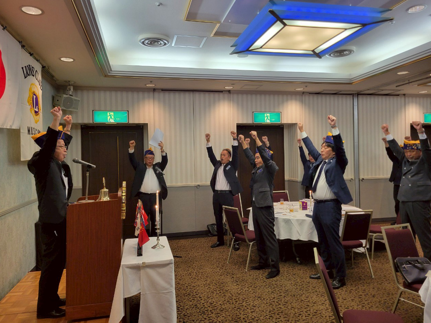 7月第二例会（入会式）